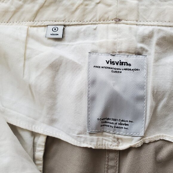 Men's Visvim Slim Chino Beige Color Size S VGUC  Made in Japan - Picture 4 of 6